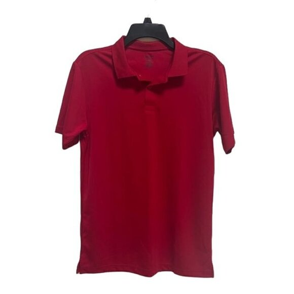 NWOT - Chaps Boys Red 100% Polyester Polo Shirt - Size XL (18-20) - Picture 1 of 3